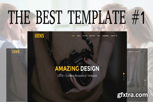 CM - Uens - Creative Responsive Template 393729