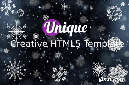 CM - Unique Creative HTML5 Template 402543