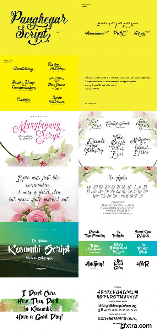 Creativemarket Everything Must Go - Font Bundle 459039