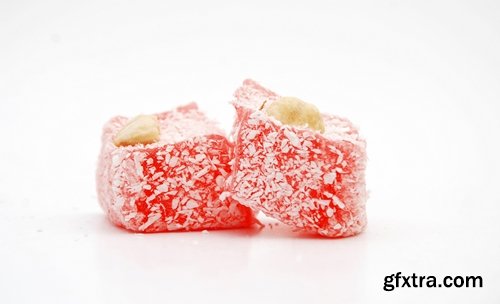 Sweet pieces of turkish delight - 15 UHQ JPEG