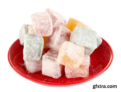 Sweet pieces of turkish delight - 15 UHQ JPEG