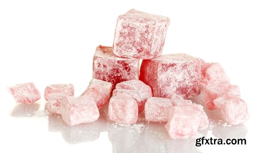 Sweet pieces of turkish delight - 15 UHQ JPEG