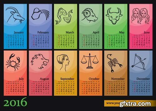 Calendar 2016