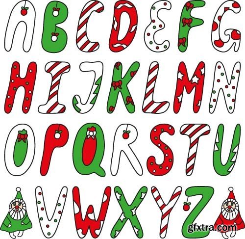 Christmas fonts