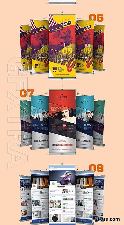 CM - Super 1 - Roll-Up Banners Bundle 319214