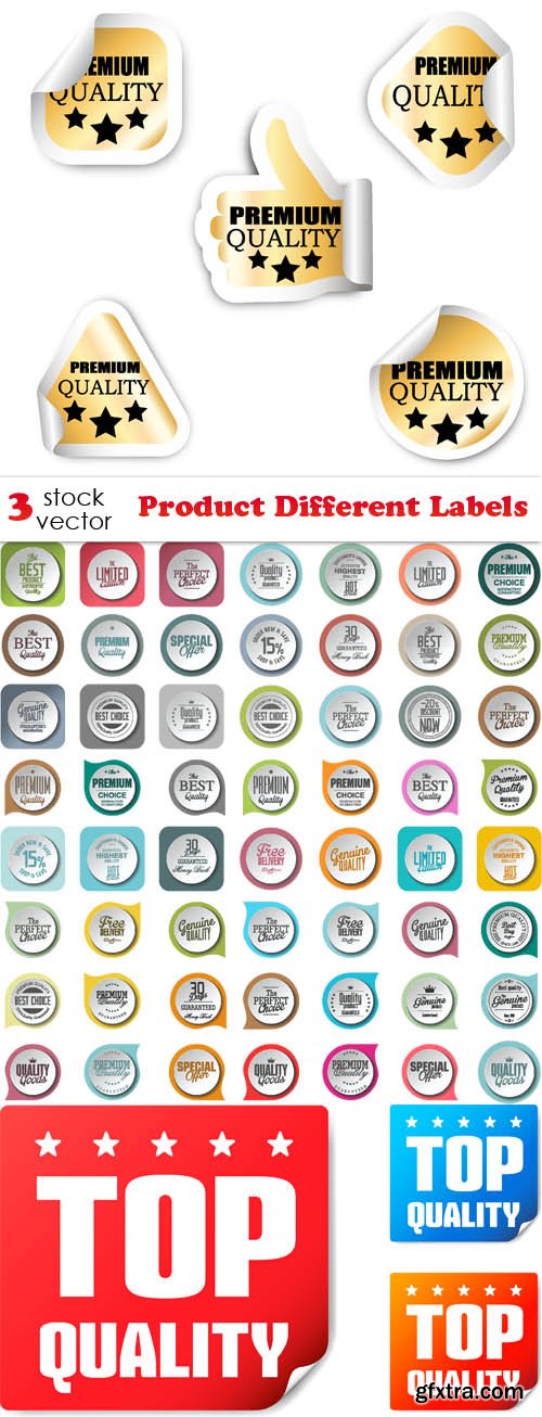 Vectors - Product Different Labels