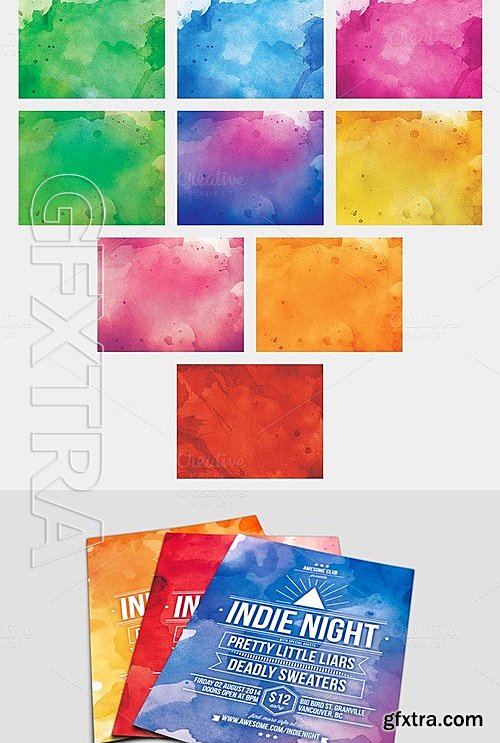 CM - Watercolor Bundle Extras 395424