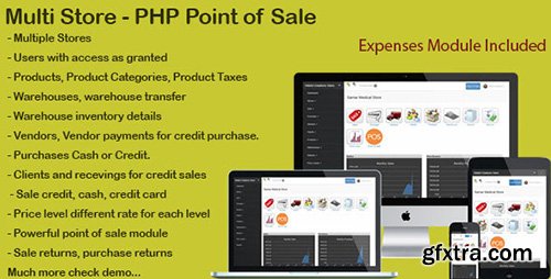 CodeCanyon - Multi Store - PHP Point Of Sale v1.1 - 7511262