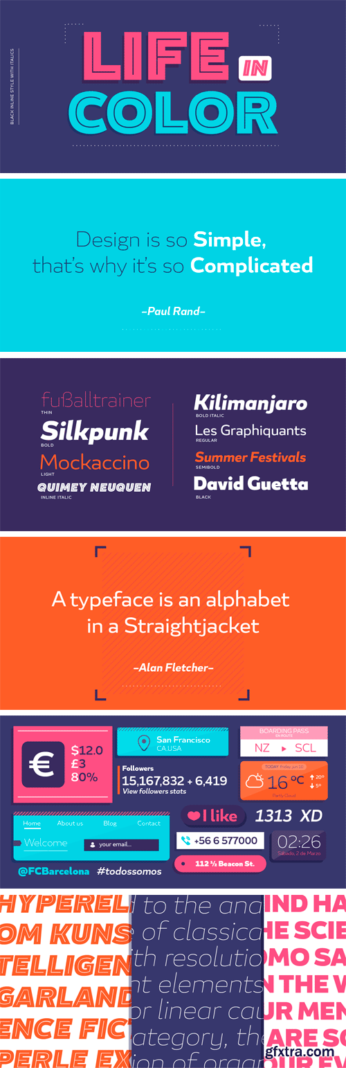 Blanc Font Family