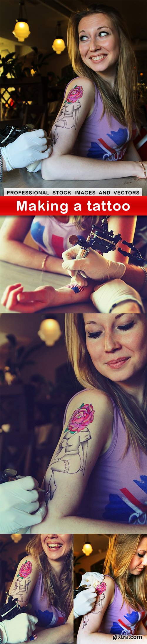 Making a tattoo - 5 UHQ JPEG