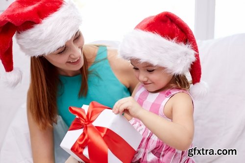 Collection girl woman baby children gift Christmas New Year holiday 25 HQ Jpeg