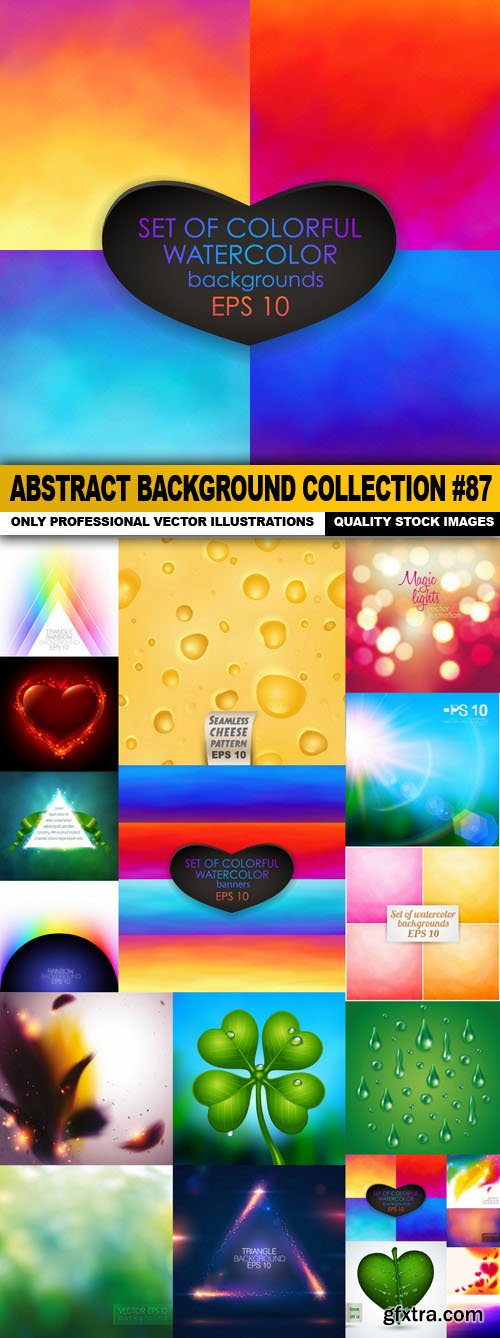 Abstract Background Collection #87 - 20 Vector