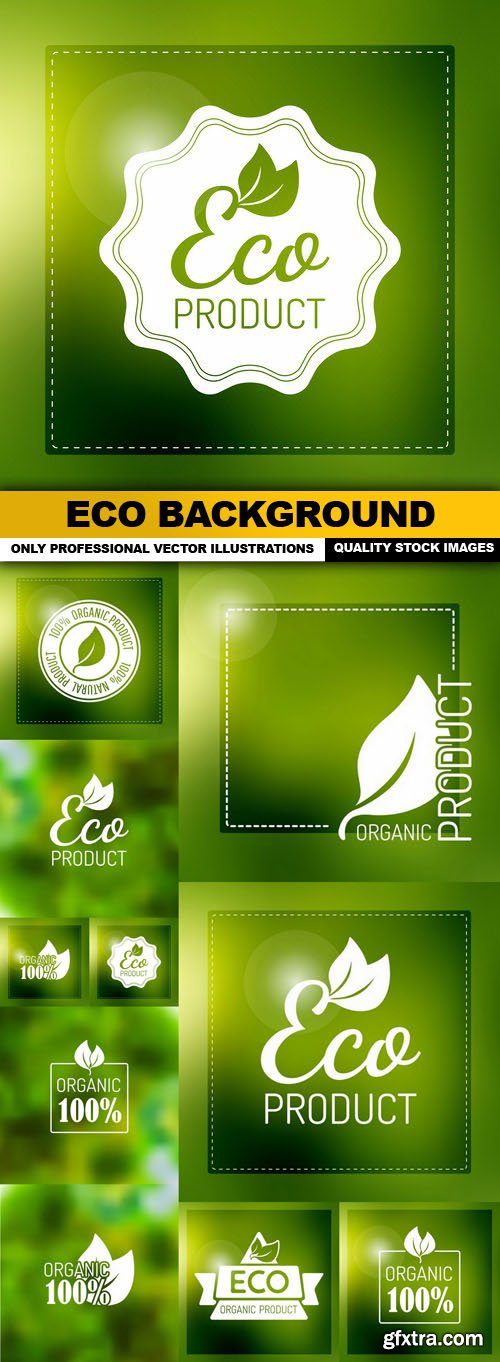 ECO Background - 10 Vector