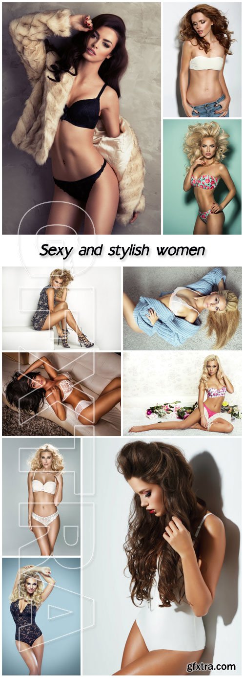 Sexy and stylish women