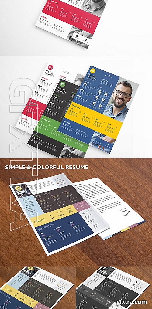 CM - Massive Designer Resumes Bundle 361264