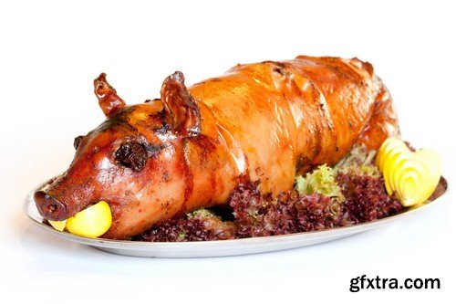 Roast pig