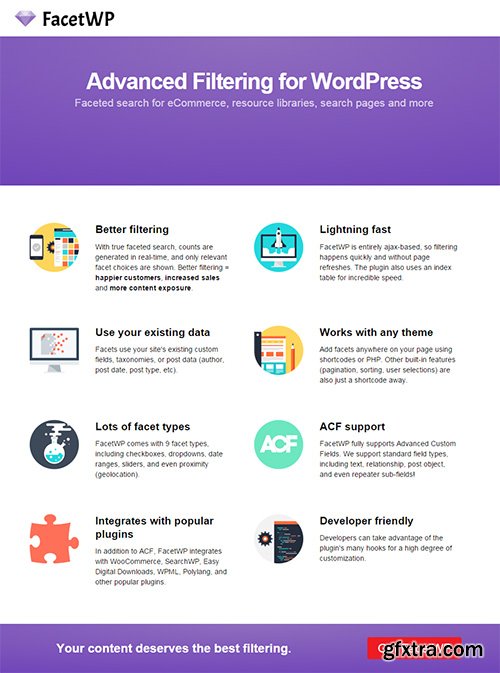FacetWP v2.2.8 - Advanced Filtering for WordPres