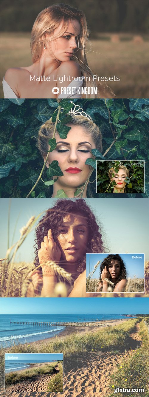 Creativemarket Matte Lightroom Presets 459669