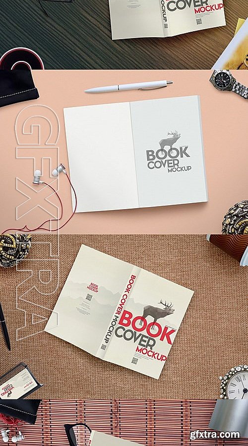 CM - The Book Mockups Bundle 427510