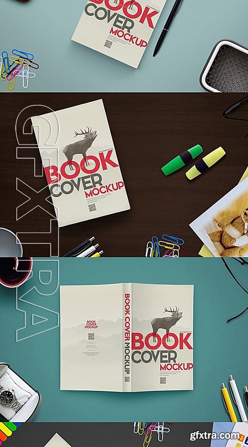 CM - The Book Mockups Bundle 427510