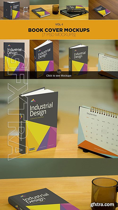 CM - The Book Mockups Bundle 427510