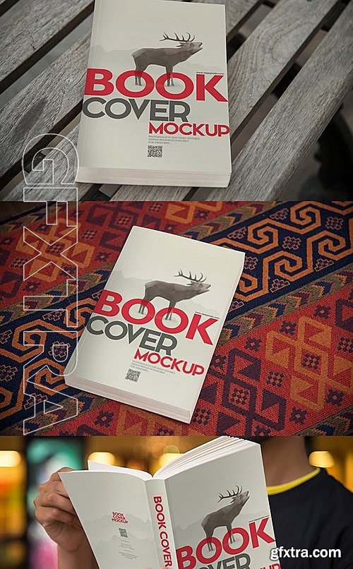 CM - The Book Mockups Bundle 427510