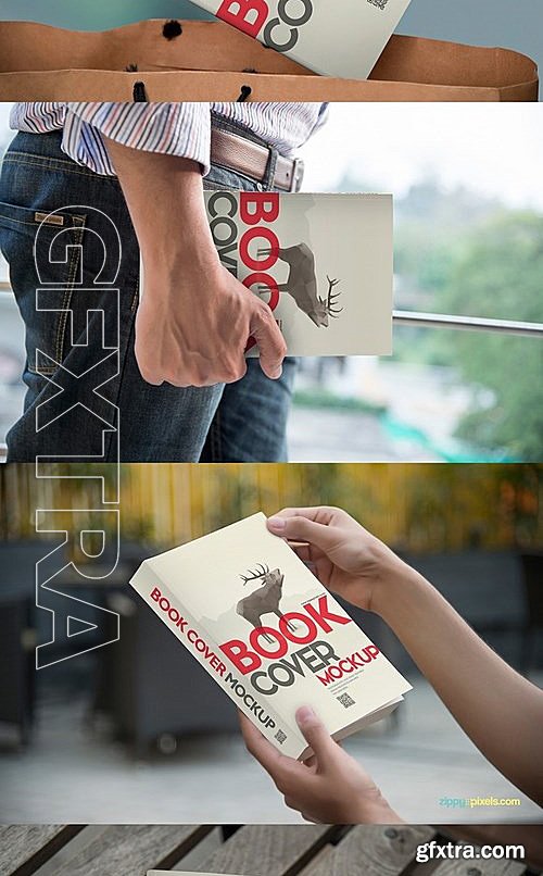 CM - The Book Mockups Bundle 427510