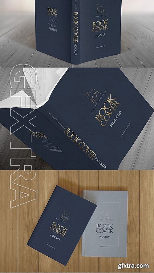 CM - The Book Mockups Bundle 427510