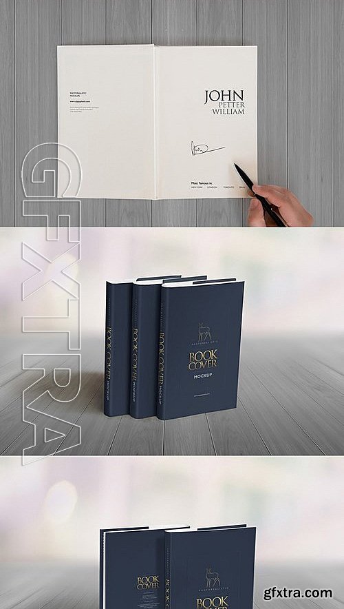 CM - The Book Mockups Bundle 427510