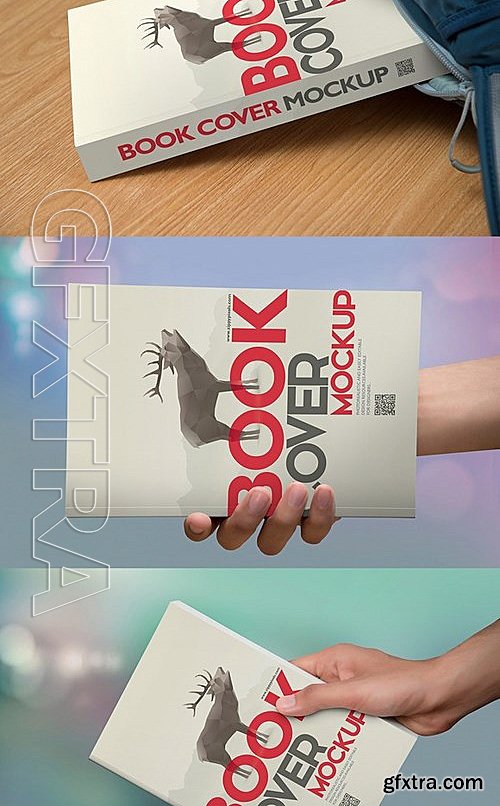 CM - The Book Mockups Bundle 427510