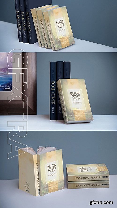 CM - The Book Mockups Bundle 427510