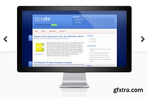 ElegantThemes - BlueSky v5.0.2 - WordPress Theme