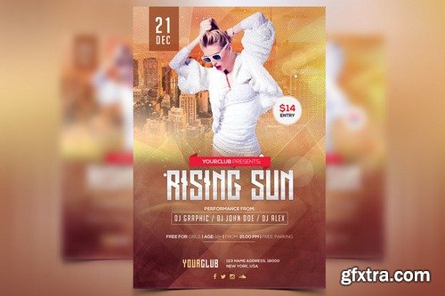 CM - Rising Sun - PSD Flyer 460693