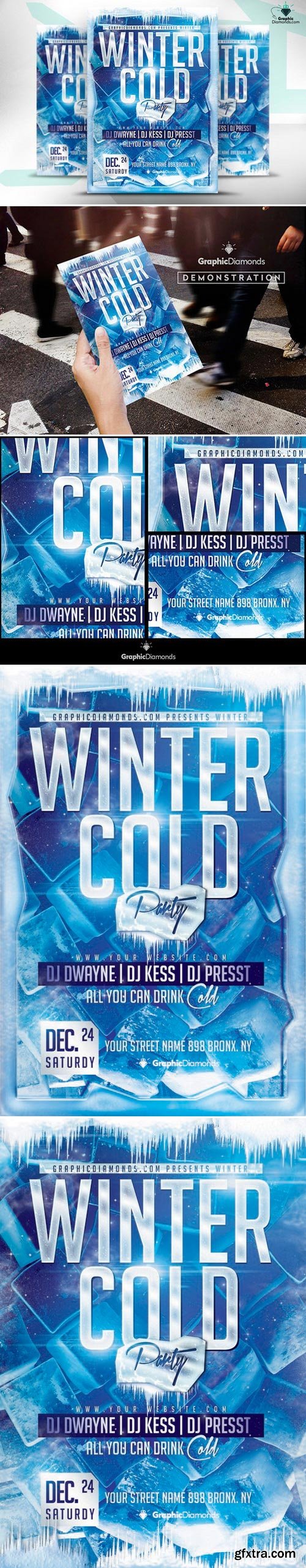 CM - Cold Winter Flyer PSD 460704