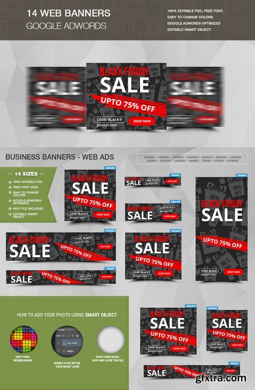 CM - Black Friday Sale Banners 450155