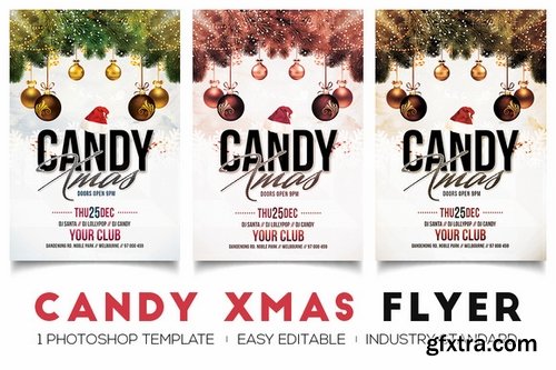 CM - Candy Xmas - Christmas Flyer 459969