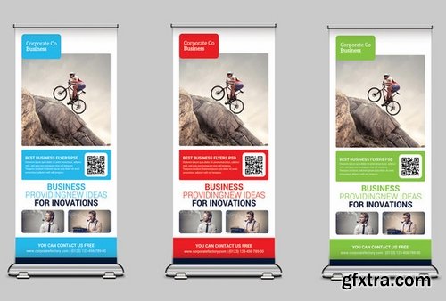 CM - 15 Business Rollup Banners Bundle 459064