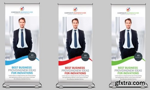 CM - 15 Business Rollup Banners Bundle 459064