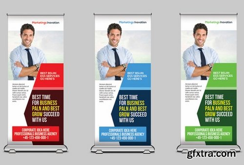 CM - 15 Business Rollup Banners Bundle 459064