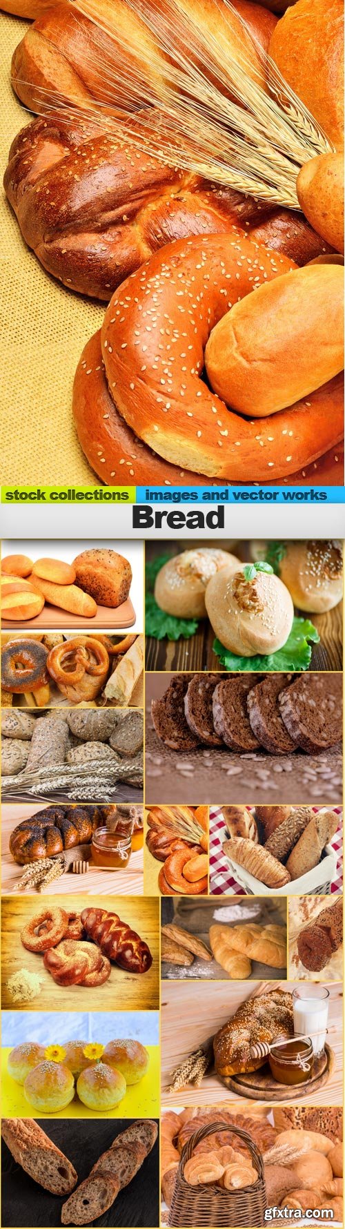 Bread, 15 x UHQ JPEG