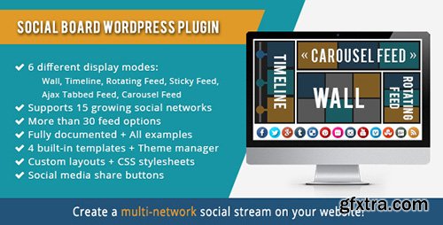 CodeCanyon - WordPress Social Board v2.5 - 10458271