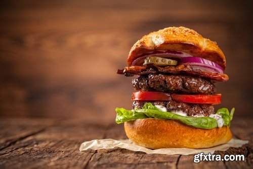 Collection tasty burgers burger sandwich 25 HQ Jpeg