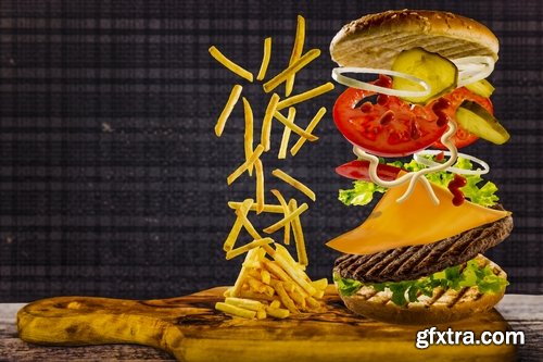 Collection tasty burgers burger sandwich 25 HQ Jpeg