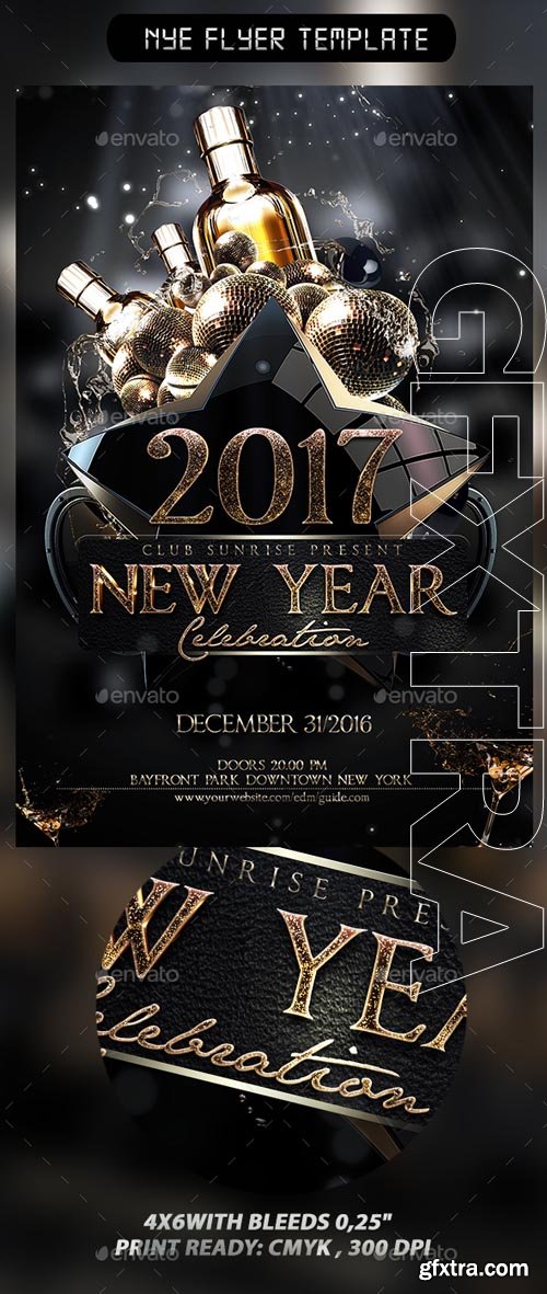 GR - NYE Flyer Template 13528154