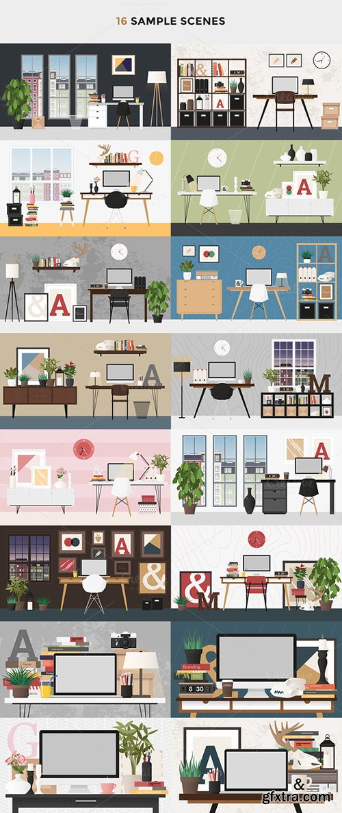 Creativemarket Vector Scene Creator 418697