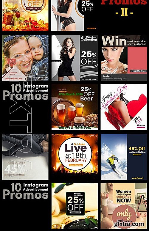 CM - 30 Instagram Advertisement Promos 461299