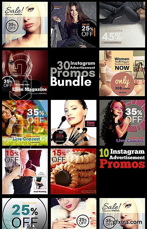 CM - 30 Instagram Advertisement Promos 461299