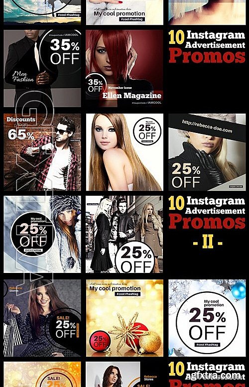 CM - 30 Instagram Advertisement Promos 461299