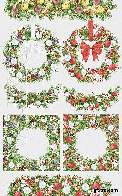 CM - Watercolor Christmas Creator Pack #2 461773