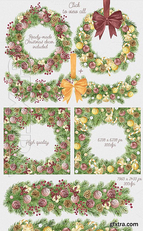 CM - Watercolor Christmas Creator Pack #2 461773